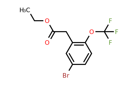1804873-61-7 | Ethyl 5-bromo-2-(trifluoromethoxy)phenylacetate