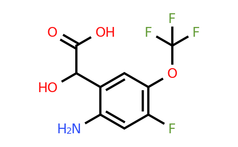 1804873-83-3 | 2-Amino-4-fluoro-5-(trifluoromethoxy)mandelic acid
