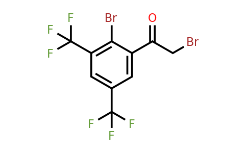1804873-87-7 | 3',5'-Bis(trifluoromethyl)-2'-bromophenacyl bromide