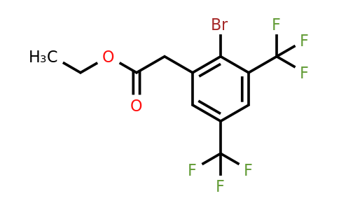 1804874-08-5 | Ethyl 3,5-bis(trifluoromethyl)-2-bromophenylacetate