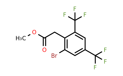1804874-14-3 | Methyl 2,4-bis(trifluoromethyl)-6-bromophenylacetate