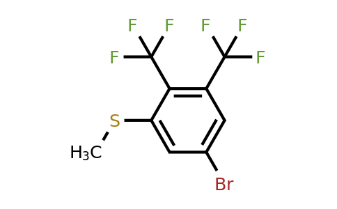 1804874-40-5 | 2,3-Bis(trifluoromethyl)-5-bromothioanisole