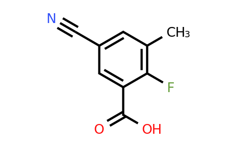 1804874-71-2 | 5-Cyano-2-fluoro-3-methylbenzoic acid