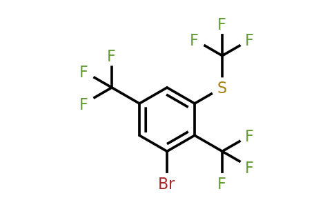 1804874-76-7 | 2,5-Bis(trifluoromethyl)-3-bromo(trifluoromethylthio)benzene