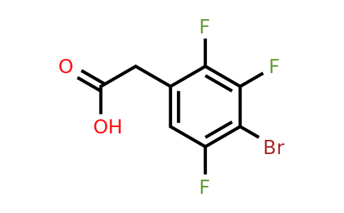 1804874-85-8 | 4-Bromo-2,3,5-trifluorophenylacetic acid