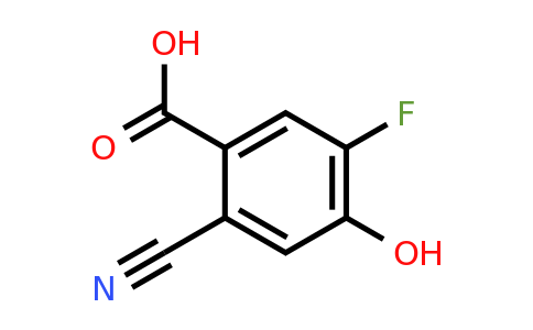 1804875-89-5 | 2-Cyano-5-fluoro-4-hydroxybenzoic acid