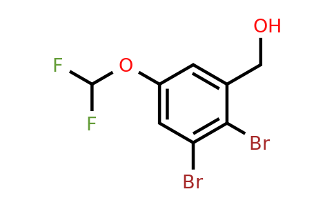 1804875-94-2 | 2,3-Dibromo-5-(difluoromethoxy)benzyl alcohol