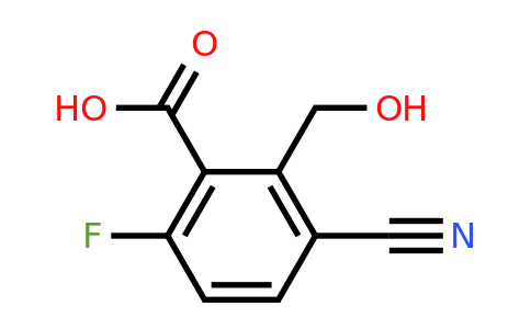 1804876-22-9 | 3-Cyano-6-fluoro-2-(hydroxymethyl)benzoic acid
