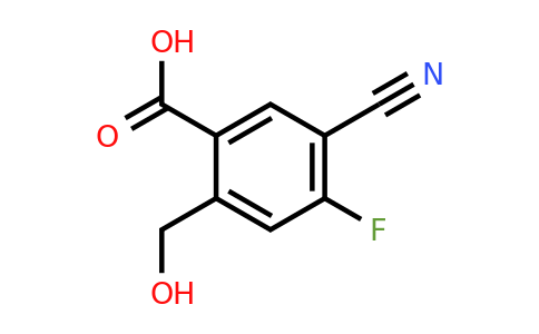 1804876-29-6 | 5-Cyano-4-fluoro-2-(hydroxymethyl)benzoic acid