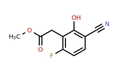 1804877-07-3 | Methyl 3-cyano-6-fluoro-2-hydroxyphenylacetate