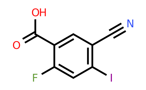 1804877-27-7 | 5-Cyano-2-fluoro-4-iodobenzoic acid
