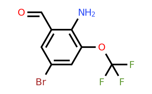 1804877-37-9 | 2-Amino-5-bromo-3-(trifluoromethoxy)benzaldehyde