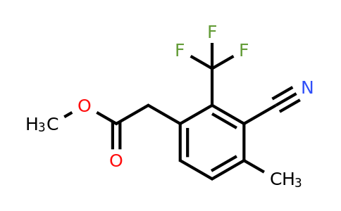 1804877-39-1 | Methyl 3-cyano-4-methyl-2-(trifluoromethyl)phenylacetate