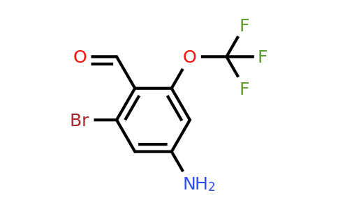1804877-47-1 | 4-Amino-2-bromo-6-(trifluoromethoxy)benzaldehyde