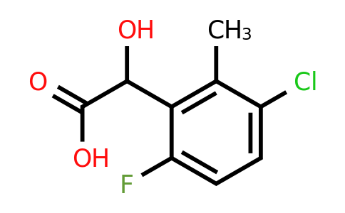 1804877-48-2 | 3-Chloro-6-fluoro-2-methylmandelic acid