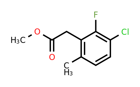 1804878-08-7 | Methyl 3-chloro-2-fluoro-6-methylphenylacetate