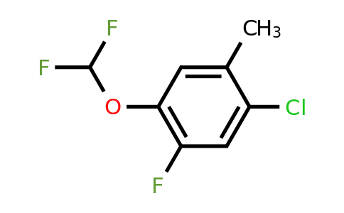1804878-30-5 | 2-Chloro-5-difluoromethoxy-4-fluorotoluene