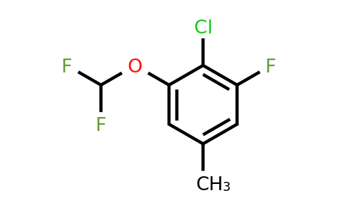 1804878-35-0 | 4-Chloro-3-difluoromethoxy-5-fluorotoluene