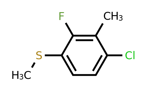 1804878-51-0 | 4-Chloro-2-fluoro-3-methylthioanisole