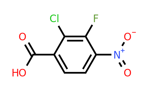 1804878-94-1 | 2-Chloro-3-fluoro-4-nitrobenzoic acid