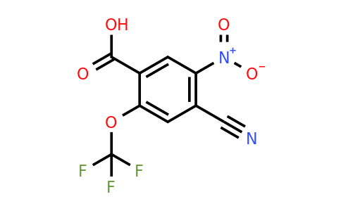 1804879-08-0 | 4-Cyano-5-nitro-2-(trifluoromethoxy)benzoic acid