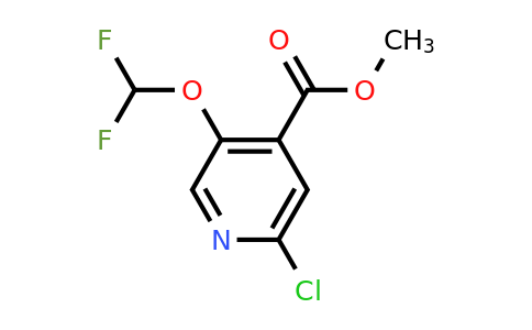 1804879-55-7 | Methyl 2-Chloro-5-(difluoromethoxy)isonicotinate