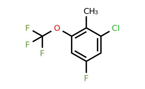 1804879-95-5 | 2-Chloro-4-fluoro-6-(trifluoromethoxy)toluene