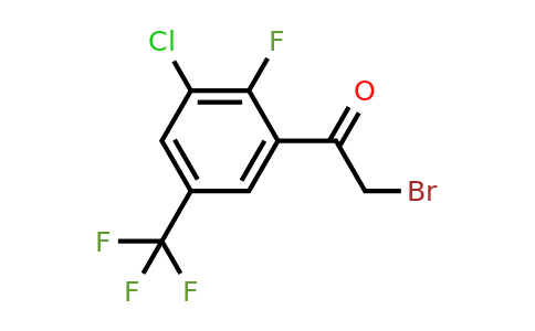 1804880-18-9 | 3'-Chloro-2'-fluoro-5'-(trifluoromethyl)phenacyl bromide