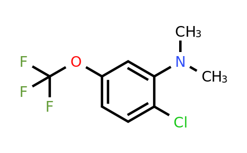 1804880-19-0 | 1-Chloro-2-dimethylamino-4-(trifluoromethoxy)benzene