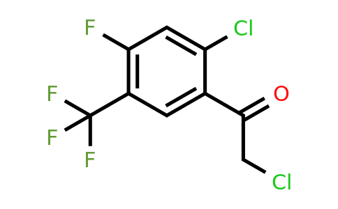 1804880-22-5 | 2'-Chloro-4'-fluoro-5'-(trifluoromethyl)phenacyl chloride