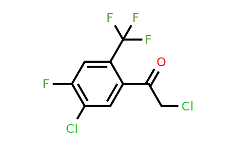 1804880-39-4 | 5'-Chloro-4'-fluoro-2'-(trifluoromethyl)phenacyl chloride