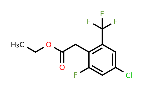 1804880-57-6 | Ethyl 4-chloro-2-fluoro-6-(trifluoromethyl)phenylacetate