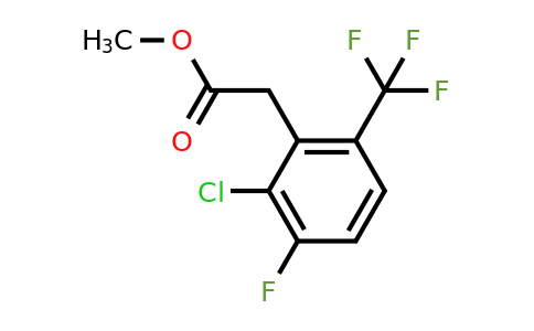 1804880-63-4 | Methyl 2-chloro-3-fluoro-6-(trifluoromethyl)phenylacetate