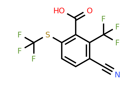 1804880-69-0 | 3-Cyano-2-trifluoromethyl-6-(trifluoromethylthio)benzoic acid