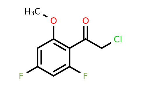 1804880-90-7 | 2',4'-Difluoro-6'-methoxyphenacyl chloride