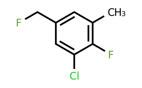 1804880-95-2 | 3-Chloro-2-fluoro-5-(fluoromethyl)toluene