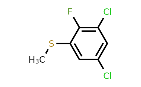 1804881-25-1 | 3,5-Dichloro-2-fluorothioanisole