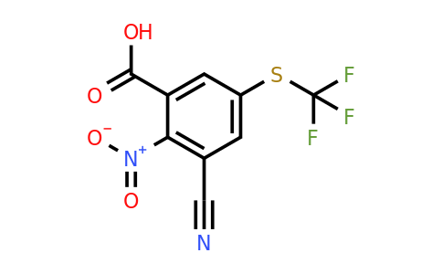 1804881-52-4 | 3-Cyano-2-nitro-5-(trifluoromethylthio)benzoic acid
