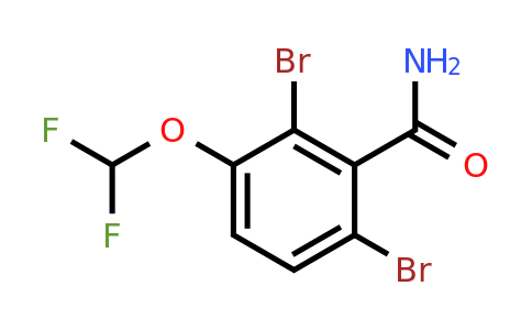 1804882-05-0 | 2,6-Dibromo-3-(difluoromethoxy)benzamide