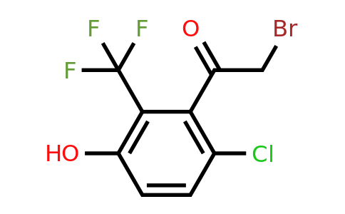 1804882-06-1 | 6'-Chloro-3'-hydroxy-2'-(trifluoromethyl)phenacyl bromide