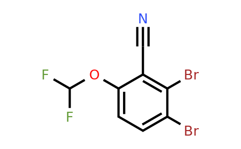 1804882-19-6 | 2,3-Dibromo-6-(difluoromethoxy)benzonitrile