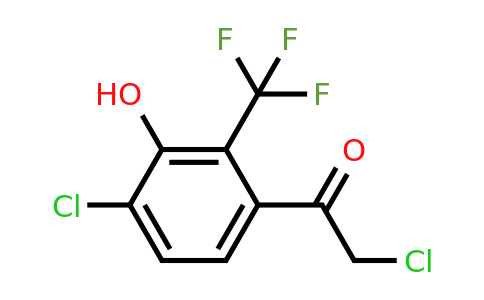 1804882-20-9 | 4'-Chloro-3'-hydroxy-2'-(trifluoromethyl)phenacyl chloride