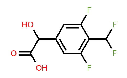 1804882-24-3 | 3,5-Difluoro-4-(difluoromethyl)mandelic acid