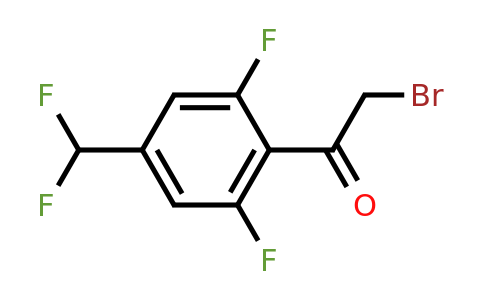 1804882-31-2 | 2',6'-Difluoro-4'-(difluoromethyl)phenacyl bromide