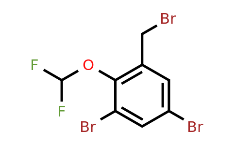 1804882-43-6 | 3,5-Dibromo-2-(difluoromethoxy)benzyl bromide