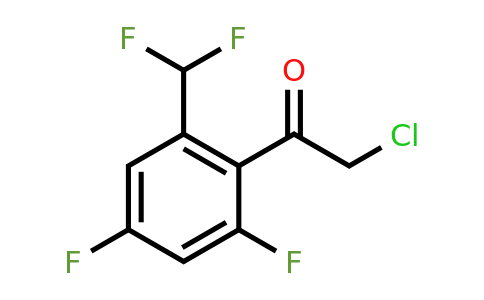 1804882-51-6 | 2',4'-Difluoro-6'-(difluoromethyl)phenacyl chloride