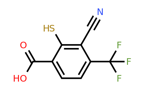 1804882-58-3 | 3-Cyano-2-mercapto-4-(trifluoromethyl)benzoic acid