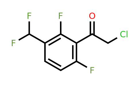 1804882-62-9 | 2',6'-Difluoro-3'-(difluoromethyl)phenacyl chloride