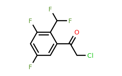 1804882-69-6 | 3',5'-Difluoro-2'-(difluoromethyl)phenacyl chloride