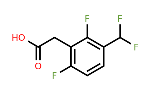 1804882-82-3 | 2,6-Difluoro-3-(difluoromethyl)phenylacetic acid